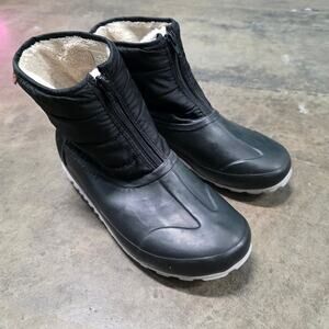 Bogs Winter Boots Women US 8 EU 39 black lined classic casual winter EUC warm